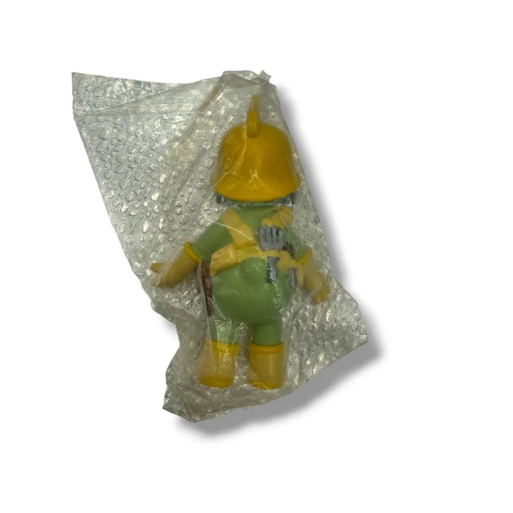 Sababa Toys Fraggle Rock Doozer Action Figure‎ Green Yellow Jim Henson PVC Toy